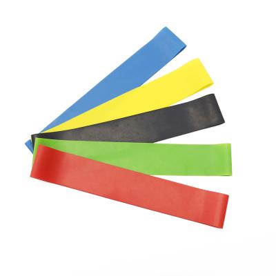 China Latex Resistance Band Resistance Bands Fitness Gym Exercise Eco-Friendly Mini Loop Resistance Band for sale