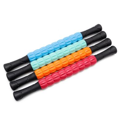 China Wholesale ABS+PVC Gym Exercise Massage Roller Stick Muscle Relax Roller Stick for sale