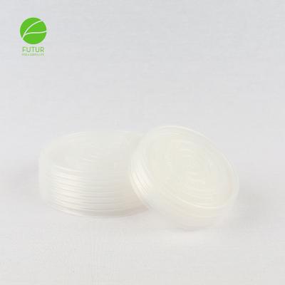 China 90mm pp disposable disposable lids for 8oz food container for sale