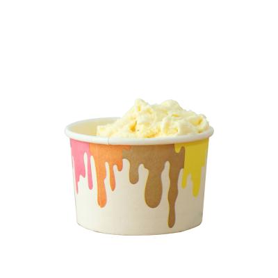 China Ice Cream Disposable Paper Cup for sale