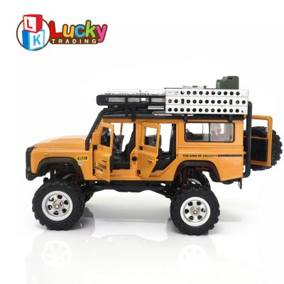 China RC Hobby Maker's Alloy Models Simulation Model Car Six Door RC Toy Car 1:28 Open Light 1:28 Diecast Model for sale