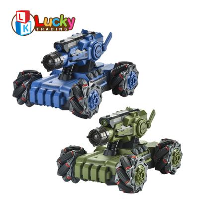 China Wholesale RC Hobby 2.4G RC Remote Control Battle Tanks With Jet Smoke Tank Toy for sale