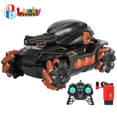 China New Arrival Remote Control RC Hobby Water Bomb Remote Control Indoor Off-Road Tank Car Children's Toy for sale