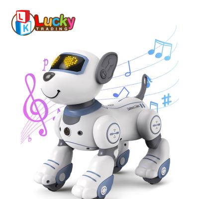 China Amazon Marketing Smart Education Robot Remote Control Programming Sing Dance Stunt RC Smart Dog 23.5*13.5*24.5cm for sale