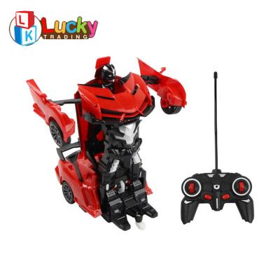 China RC Model 2022 New Amazon Hot Selling Product 1:16 Scale RC Car Model Remote Control Deformation Robot Car Toy for sale