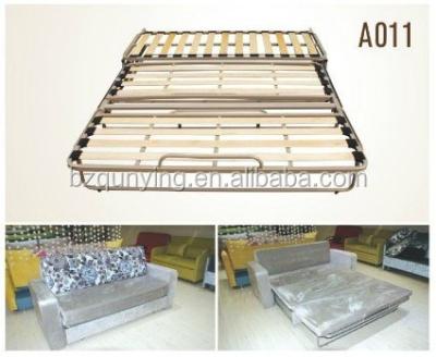 China European Style Best Price Slat Large Foundation Steel Frame Pullout Sofa Bed Frame for sale