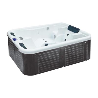 China Muti-Function Whirlpool White Acrylic Massage Free Spa Bathtub Soaking Hot Tub For Outdoor Home Hotel For Adults for sale