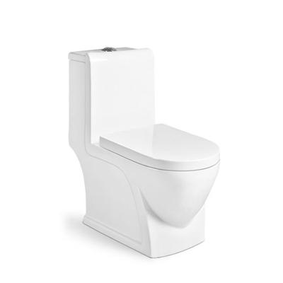 China Wholesale Sanitary Ware Double-Flow Gravity Flush S Trap Toilet Wash Down One-Piece Ceramic Toilet for sale