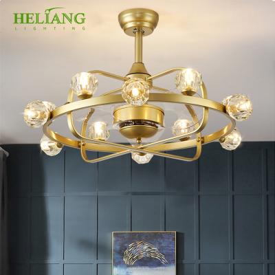 China Zhongshan modern light 42inch 36w led ceiling light with fan with light chandelier with fan led light with ceiling fan ceiling lamp for sale