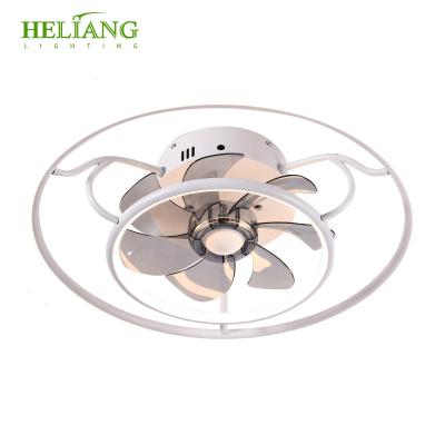 China Best Selling New Modern Star Shape Lighting Ceiling Fans With Lights Remote Control Romantic Invisible Ceiling Fan With Led Lights for sale