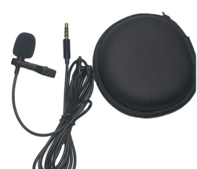 China Detachable Lavalier Microphone Mobile Phone Recording Omnidirectional Condenser Microphone for sale