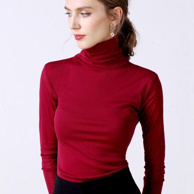 China Turtle Anti-Shrink Seamless Wool Sweater Wholegarment Long Sleeve Sweater Knitwear Sweater For Women for sale