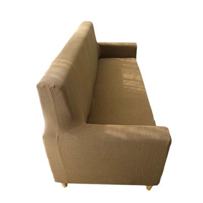 China Large Strench Cover Device Sofa 7259 Water Resistant Sectional Sofa Cover For Universal Sofa Creative Modern Plain Dyed Solid Design Plush for sale