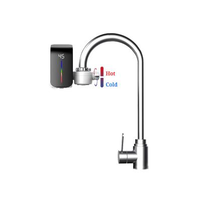 China MUDCE Real time temperature display and simple installation of kitchen electric faucet for sale