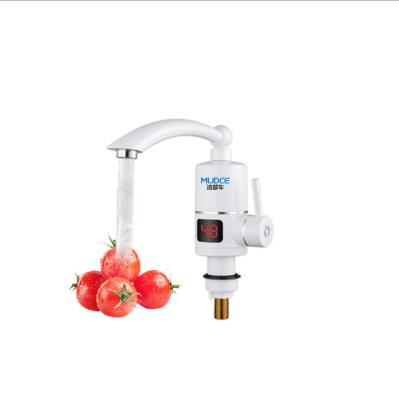 China MUDCE Exquisite and beautiful portable digital display kitchen instant heating electric faucet for sale