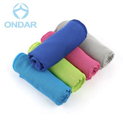 China Customized superfine fiber QUICK DRY / cool bamboo fiber sports towel for sale