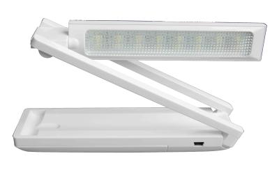 China Battery powered foldable LED table lamps for bedroom , automatic switch for sale