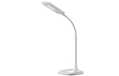 China Modern 12 W Dimming USB LED Desk Lamp flexible metal tube , white for sale