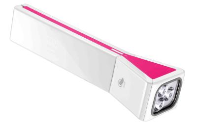 China multi color eye protected Foldable LED emergency lighting with LCD calendar for sale