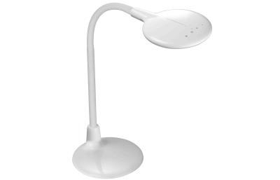 China Touch switch ABS hardware Clip on LED Desk Lamp with 5 steps brightness adjustment for sale