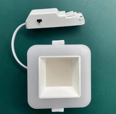 Cina 3CCT 3Step Interior Lighting Muare Recesseini Sqd Track Wall Washer Spotlight Downlight LED in vendita