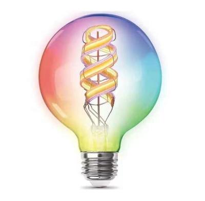 China 80 Ra Dimmable Filament Bulb Smart LED Light with Color Changing and Wireless Control for sale