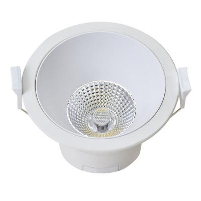 China Installeer stijl ingebed Cob Downlight Led Inkrimpende verlichting Spot lichten Plafondoppervlak Te koop