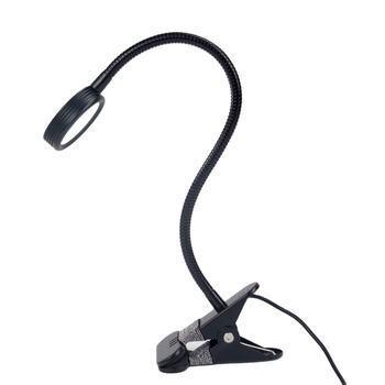 China DIY 450lm Customized Bedtime Reading 360 Degree Flexible Gooseneck Small LED Desk Lamp for sale