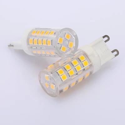 China G9 bombilla LED 4W 40 Watt T4 Disminuible 2700K Blanco suave cálido 120V sin parpadeo Iluminación de lámpara de candela 450LM en venta