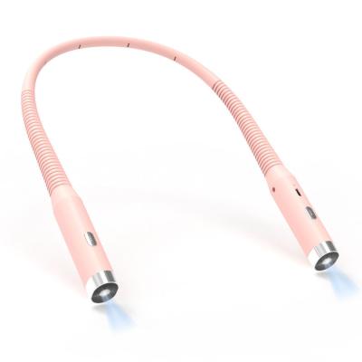 China LED Portable Flexible Neck Hanging Charging Book Light for Eye Protection and Reading for sale