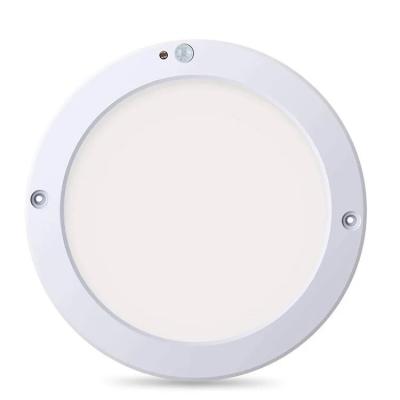 China Europe Installation 18W 230V PIR Sensor LED Panel Light with 1875lm Lamp Luminous Flux lm for sale