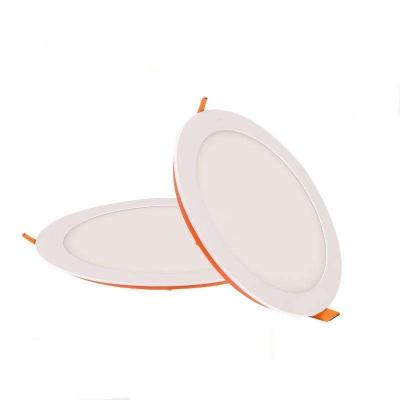 China Verlichtings- en circuitsysteemontwerp 3 Watt Aluminium Metal Indoor Led Slim Round Panel Light Te koop