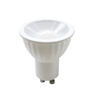 China Plastic Aluminum Heatsink GU10 Dimmable LED Spotlight Lamps for White Indoor Lighting for sale