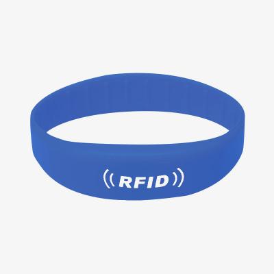 China Payment Sport N213 RFID Silicone Wristband Waterproof / Waterproof NFC Wristband for sale