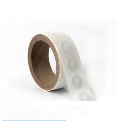 China MINI ISO14443A RFID TAG Sticker N Tag 213 Label NFC Rewritable Adhesive Tags for sale