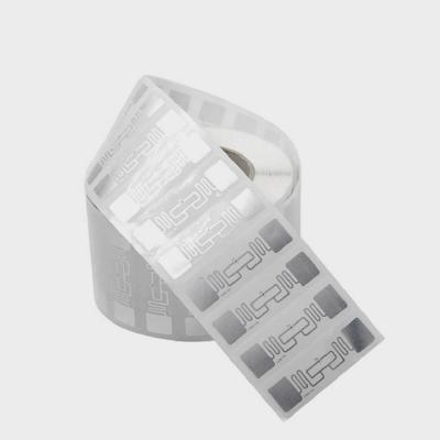 China Foreign H3 9662 H9 9640/M4E Chip Long Range Passive TAG 860-960MHz Adhesive Customized MINI UHF Rfid Tag Label Sticker for sale