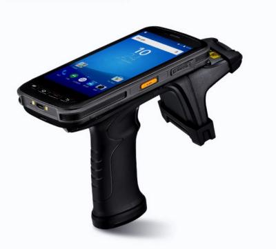 China Wireless Long Distance Rugged WiFi / Barcode Reader / Barcode Handheld UHF ABS Blue-tooth for sale