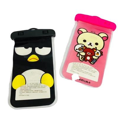 China Waterproof High Quality Universal Water Proof PVC Cell Phone Cases Waterproof Bag/Pocket for sale