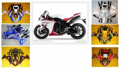 China La MOTOCICLETA 2009 de YAMAHA YZF-R1 PARTE piezas de la motocicleta del eje con la linterna plástica del marco en venta