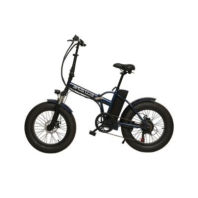 China Aluminum Alloy High quality 20 inch low step electric folding fat tire bike made in China for sale