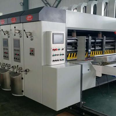 China 2022 bojun Flexo Printer Slotter Die Cutter Machine Printer Slotter Carton Machine for sale