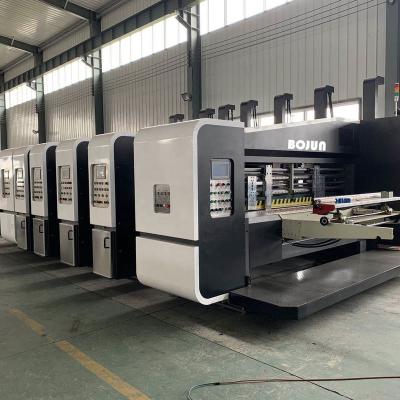 중국 2022 bojun Flexo Printer Slotter Die Cutter Machine Flexo Printer Slotter Carton Machine Lead 판매용