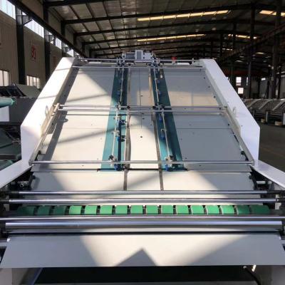 China bojun 2022Flute Laminating Machine Flute Laminating Machine Semi Te koop