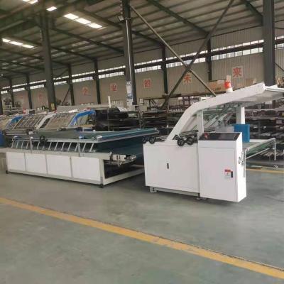 China 2022 bojun Flute Laminating Machine Semi Automatic Laminating Machine Te koop