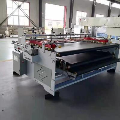 China 2600 Corrugated Cardboard Semi Automatic Two Pieces Carton Box Folder Gluer for sale