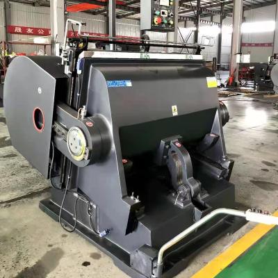 China bojun 2021 ML-1200 Flat Press Creasing Paper Cup Cardboard Die Cutting Manual Paper Die Cut Machine for sale