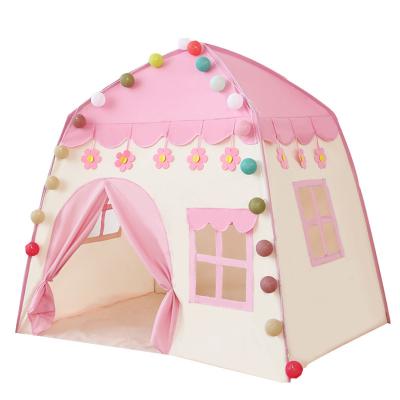 China Easy Foldable Kids Play Tent Playground Role Playing Kids Tents Indoor Game House For Children for sale