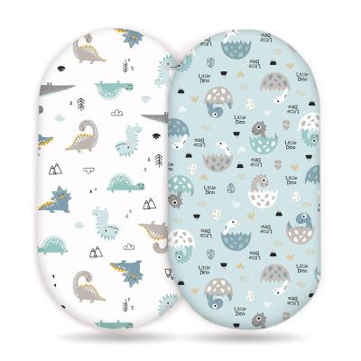 China Cotton Knitted Baby Changing Pad Cover and Diaper Changing Pad, 2 Pieces Changing Pad Cover Mat for sale