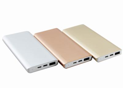 China Gold External 10000mah Samsung Galaxy S6 Power Bank Rechargeable for sale