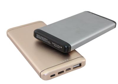 China Universal 10000mah Quick Charge 2.0 Mobile Power Bank , QC 2.0 Charger for sale